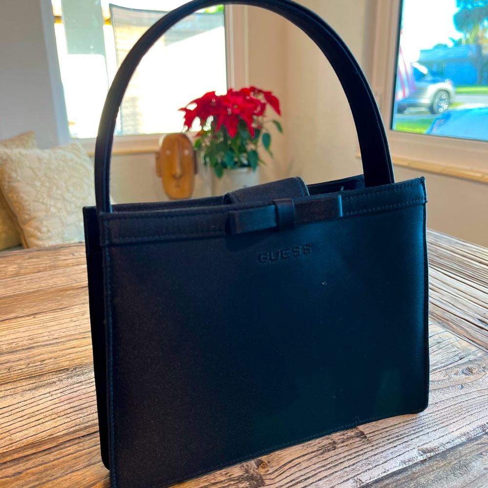 Guess small sateen purse